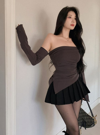 SALE [ 私心自留了~ 高貴小性感✨ ] Misty Off Shoulder Top - 3 colours