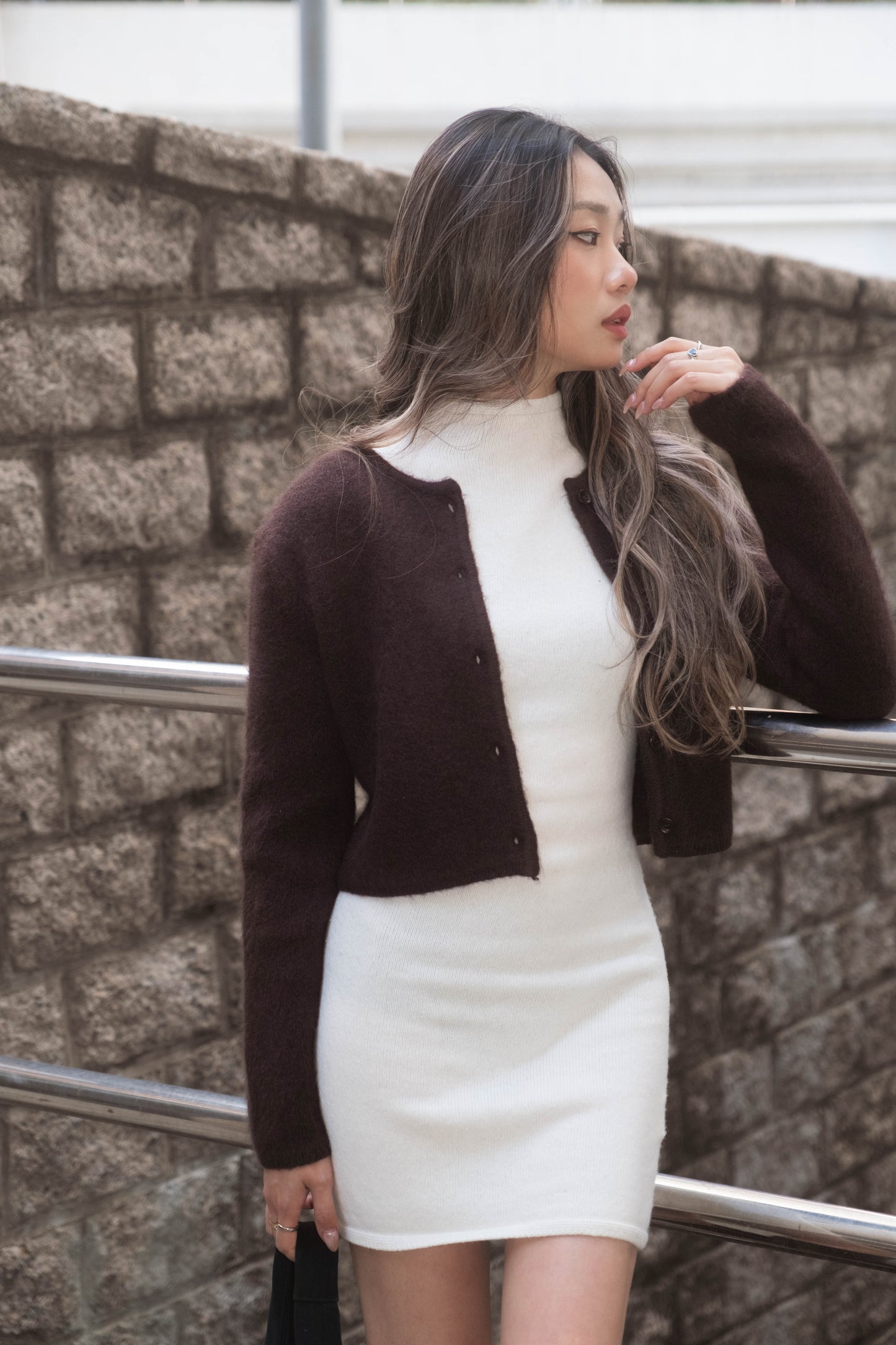 [ 🆕 親膚雲感~ 輕盈保暖~ 高質安哥拉山羊毛冷衫 ] Fleecy Angora Cardigan - 7 colours