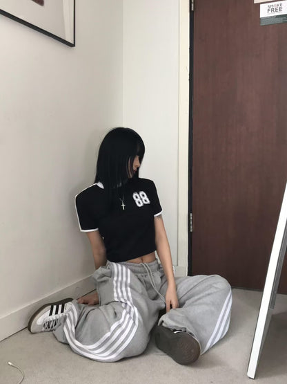 [ 衣櫥必備～ 不顯 pat 大的運動風長褲 ] Uni Sweatpants - 4 colours