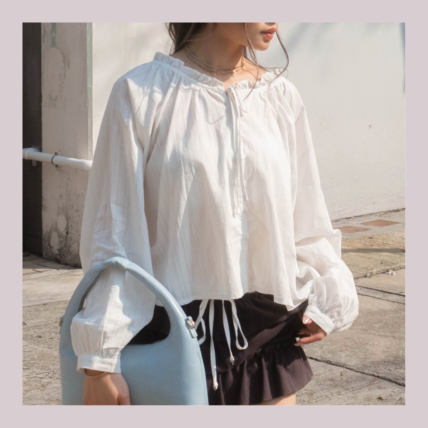 [ 🆕 仙氣飄飄₊˚⋆.ೃ𐦍 ] Cinderella Blouse - 2 colours