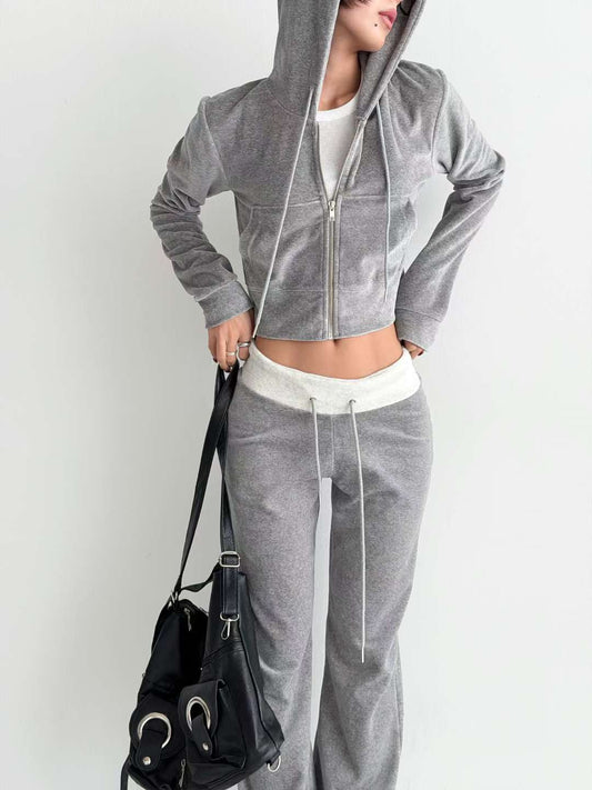 [ 🆕 小個子友好~ 絲絨休閒喇叭褲] Royal Velvet Flare Pants - 2 colours