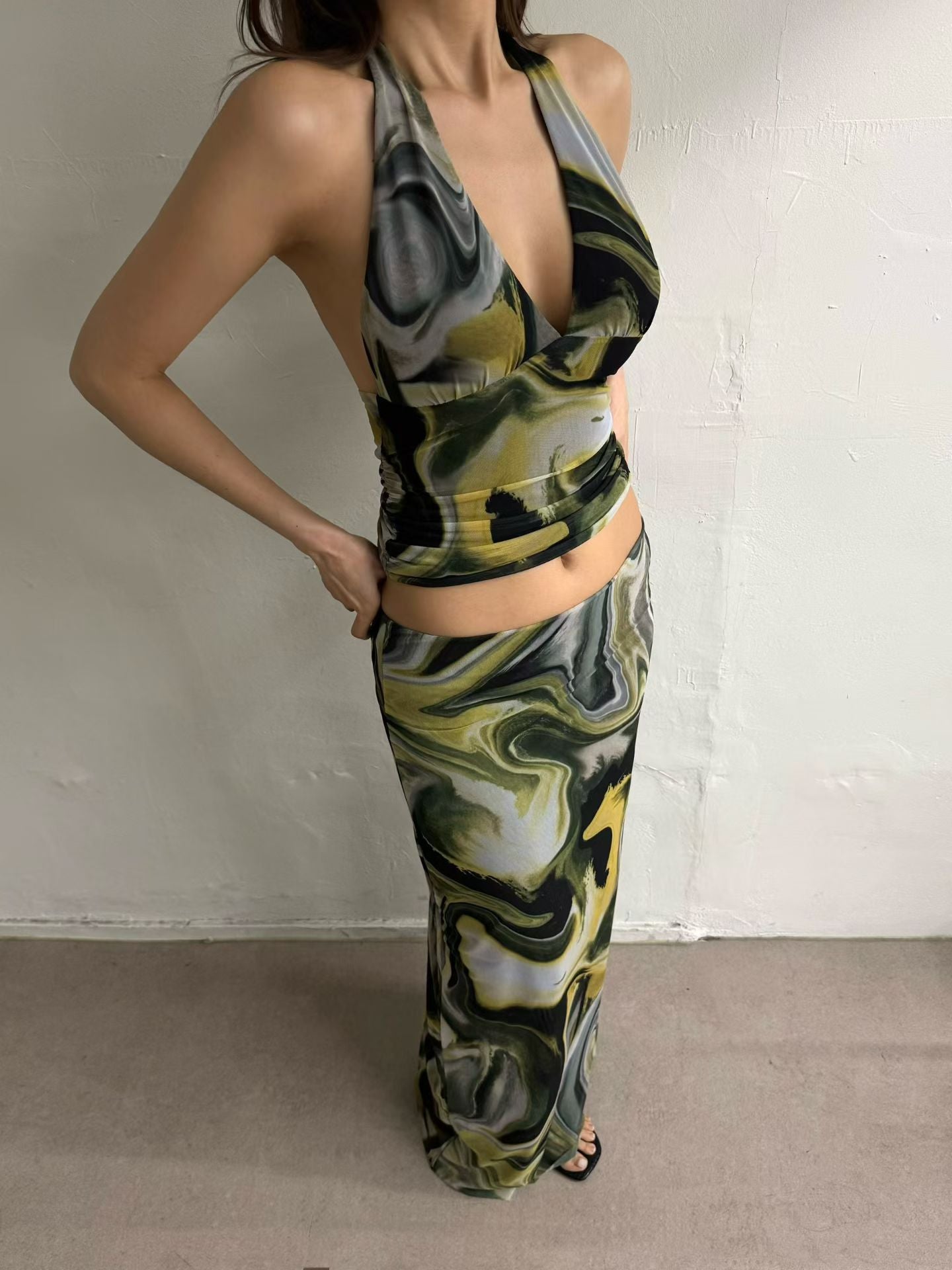 🆕 Ether Marble Maxi Skirt - 2 colours