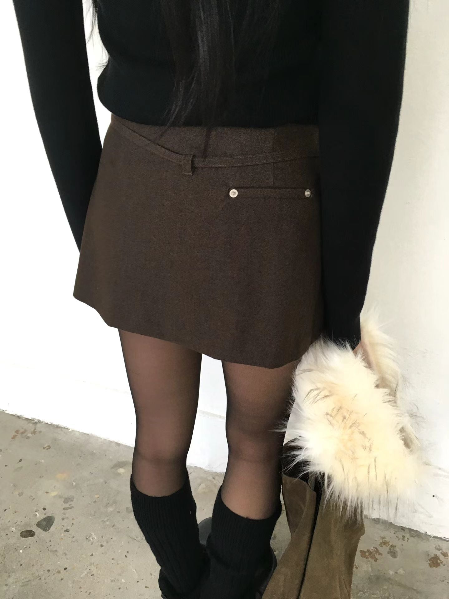 [ 🆕 秋冬料~不過時~簡約氣質款] Iceland Mini Skorts  - 2 colours