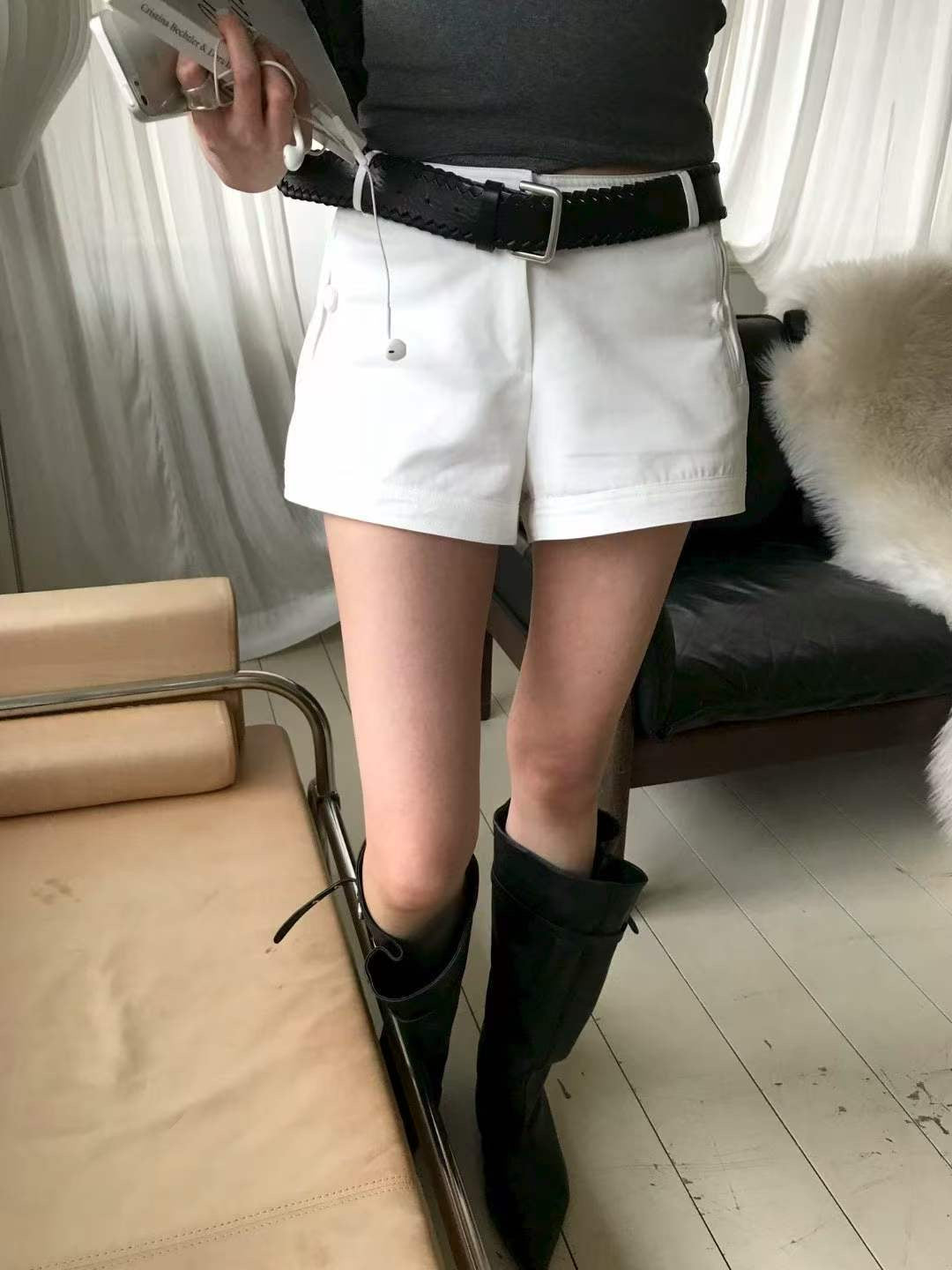 🆕 Pleated A-Line Shorts - 2 colours