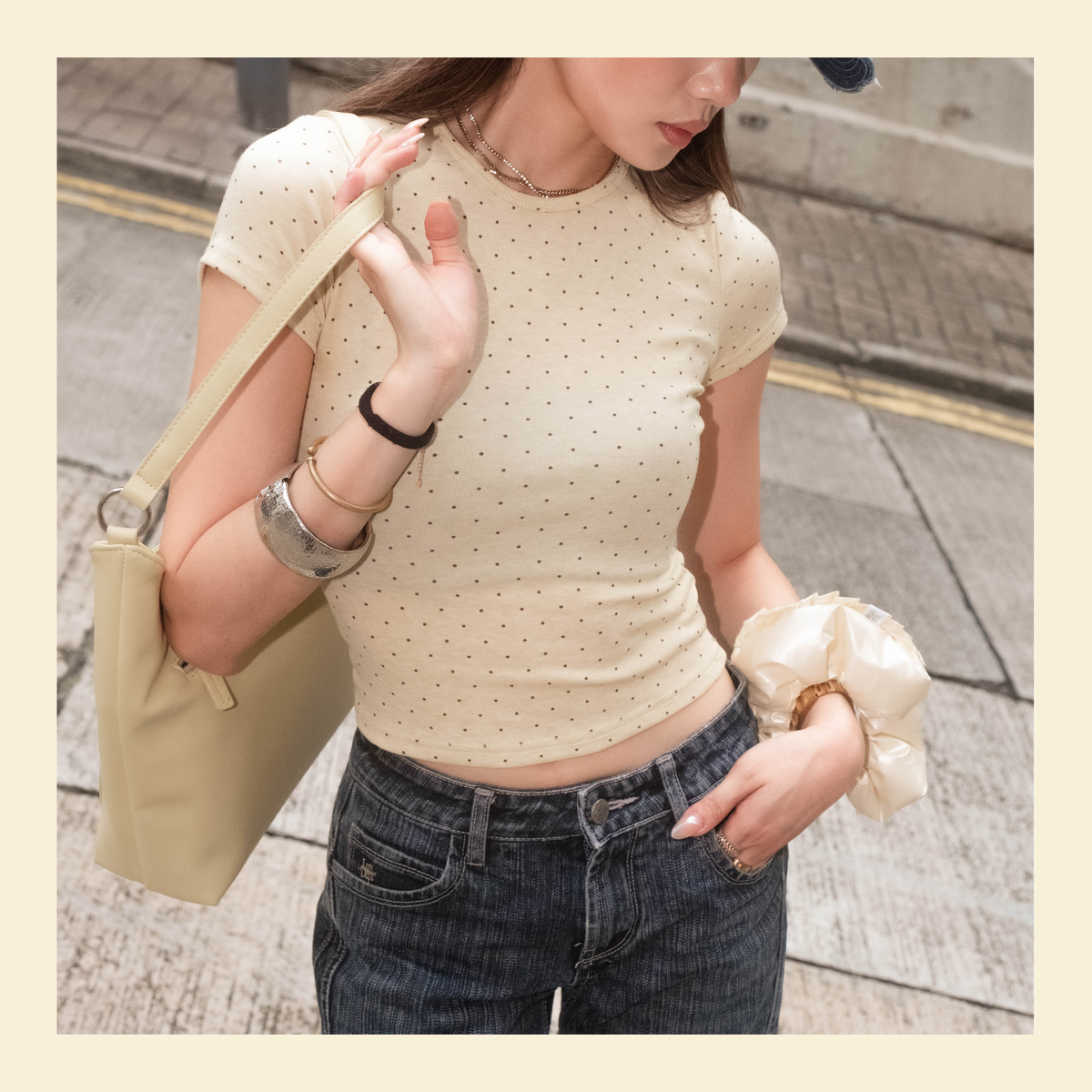 🆕 The Polka Dot Baby Tee - 3 colours