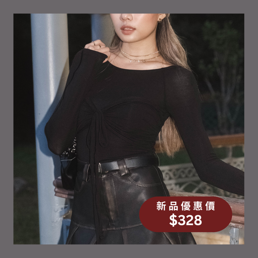 [ DAY 2 新品 - 極親膚, 多著法! 秋冬必備單著 top ] Breezy 3-way Stretchy Top - 3 colours