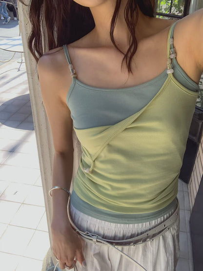 🆕 Beaded Strap Layering Cami Tank - 3 colours