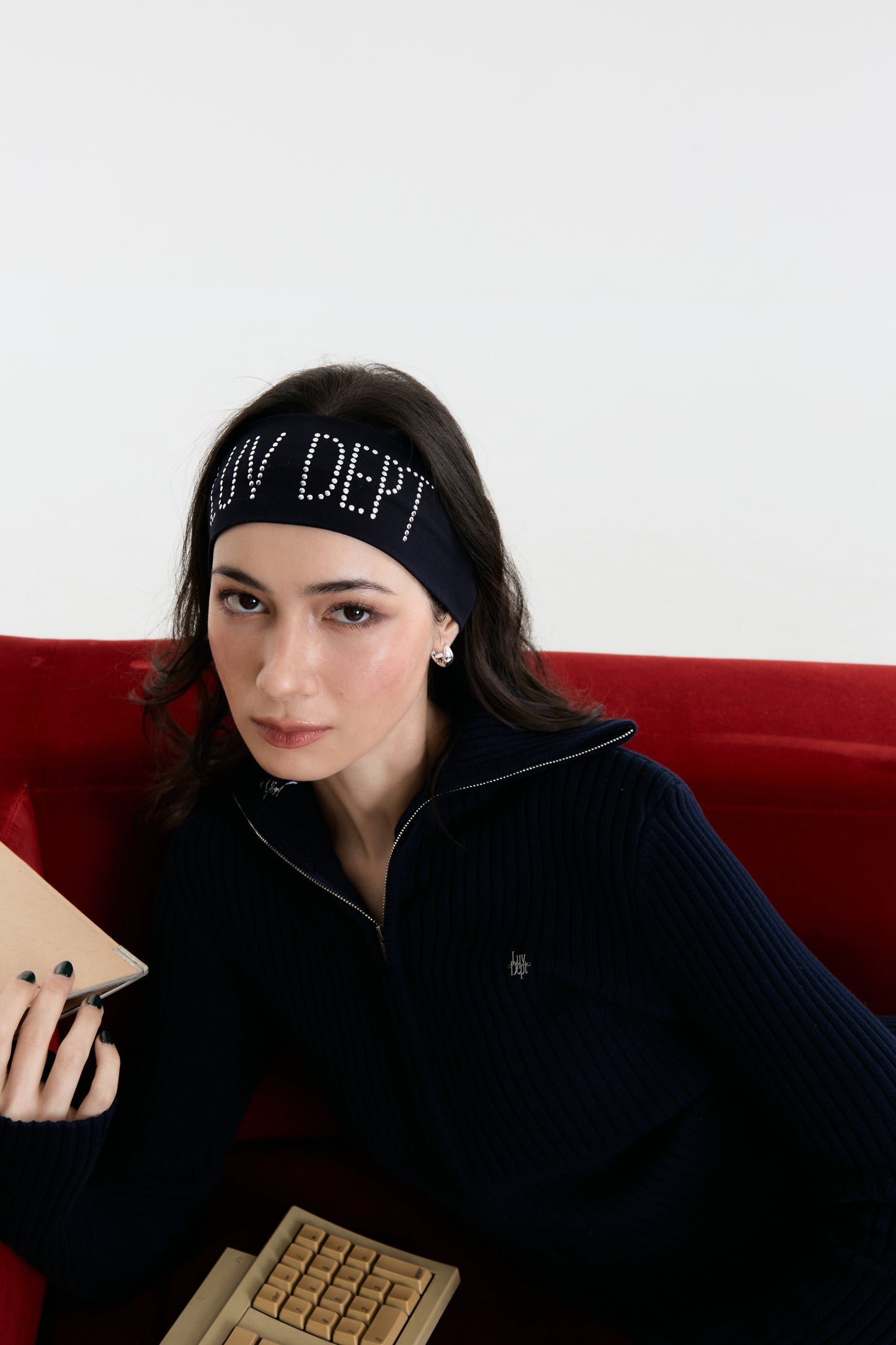 Luv Dept / The Core Headband - Navy