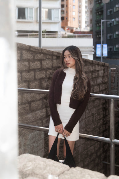 [ 🆕 親膚雲感~ 輕盈保暖~ 高質安哥拉山羊毛冷衫 ] Fleecy Angora Cardigan - 7 colours