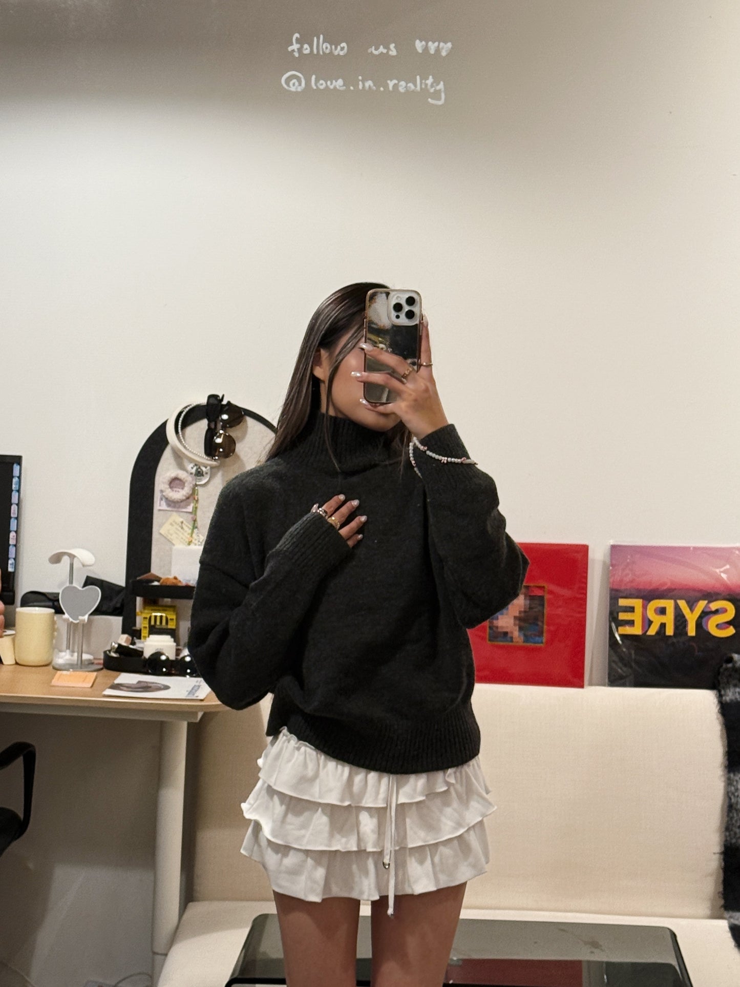 [  🆕 休閒~簡約~慵懶~薄冷衫 ] Free To Go Turtleneck Sweater - 2 colours