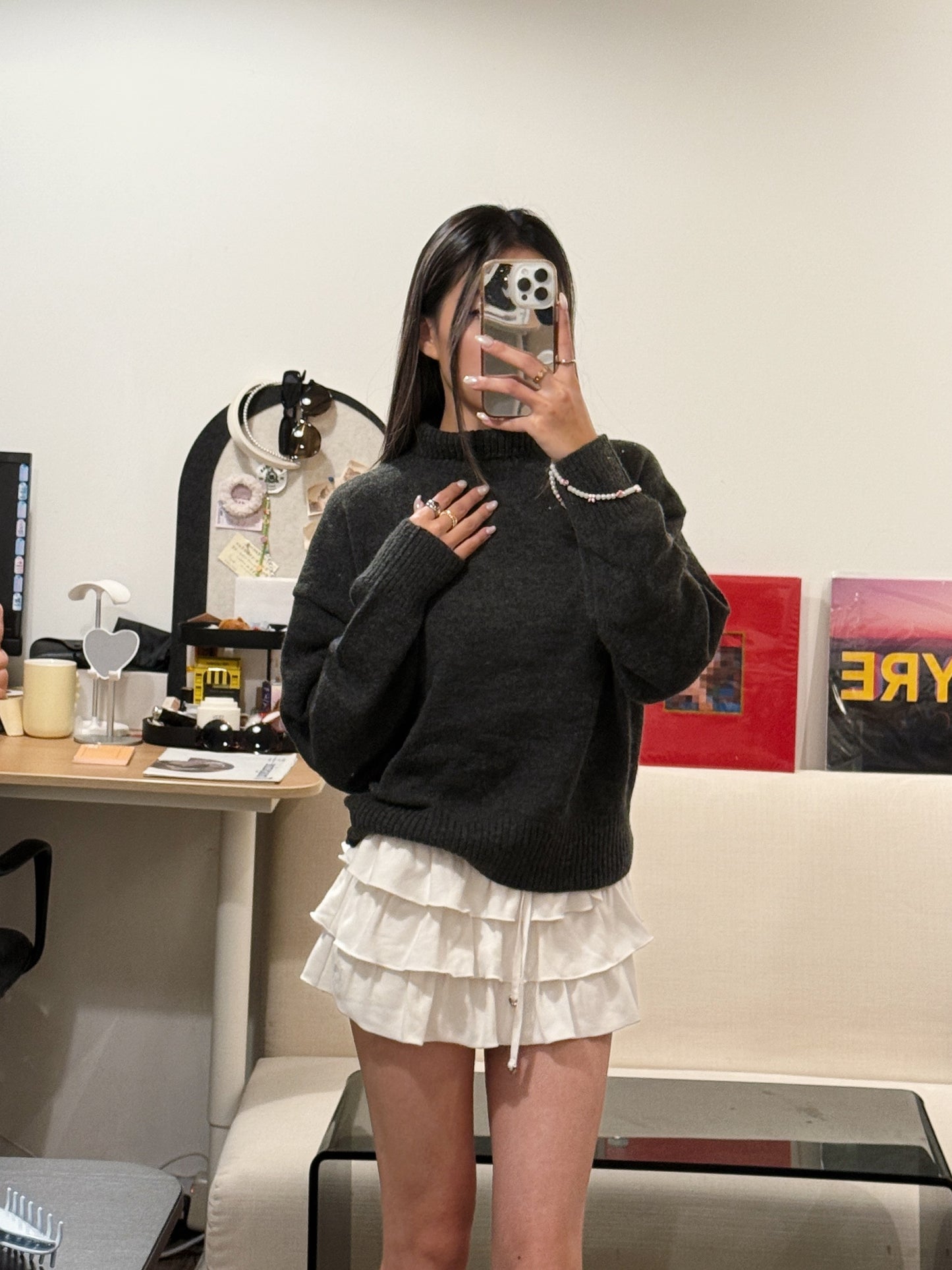 [  🆕 休閒~簡約~慵懶~薄冷衫 ] Free To Go Turtleneck Sweater - 2 colours