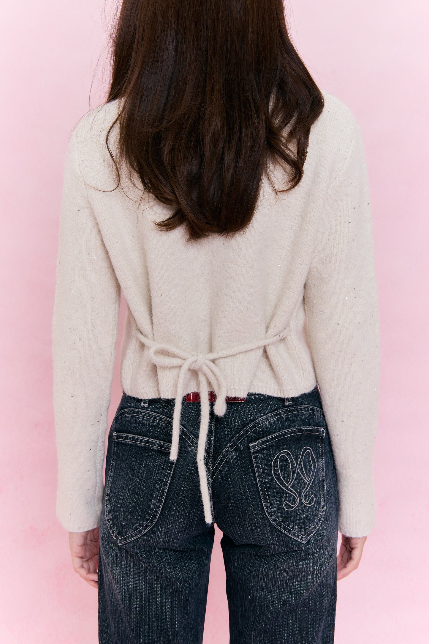 Luv Dept / Curator Glitter Cardigan