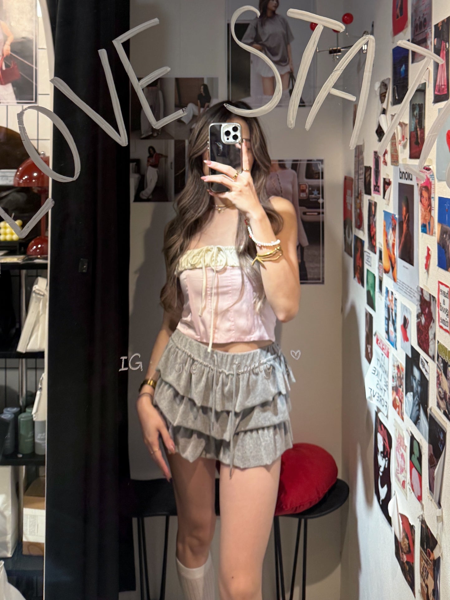 [ 🆕 baby pink 當道 🩰˚˖𓍢 🦢✧˚.🎀 ] Princess In Town Cami  - 2 colours