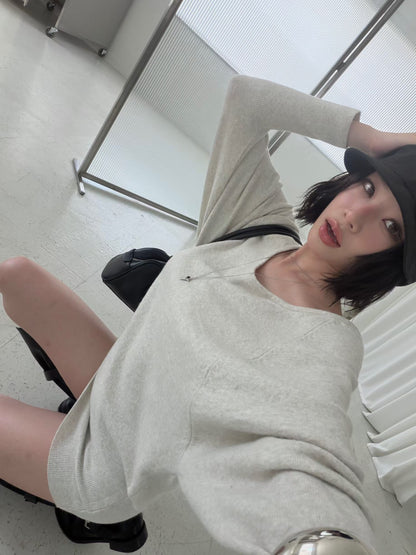 🆕 Asymmetric Knit Dress - 3 colours