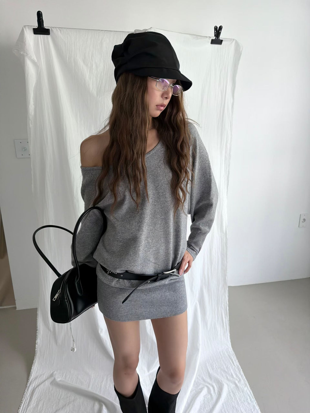 🆕 Asymmetric Knit Dress - 3 colours