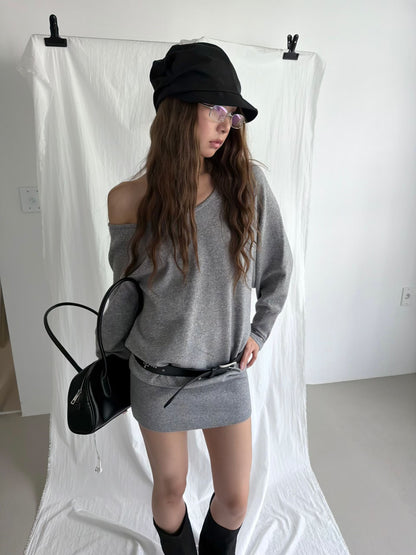 🆕 Asymmetric Knit Dress - 3 colours