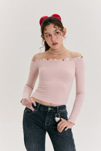 Luv Dept / Amour Off-Shoulder Top (two-way)