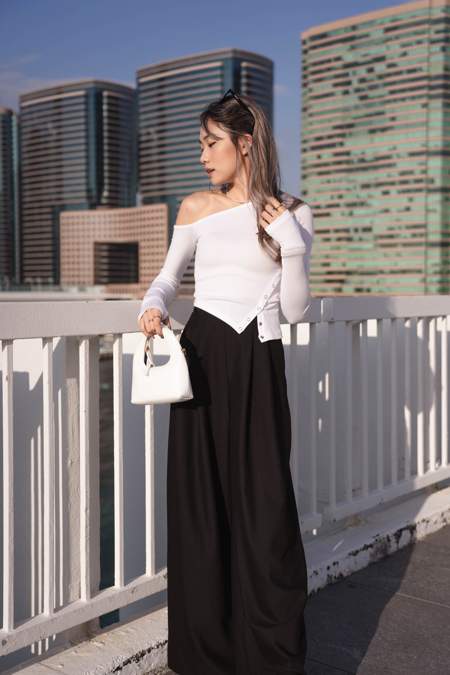 [ 高高質! 高腰大闊腳褲 ] High-waist Super Wide Leg Pants