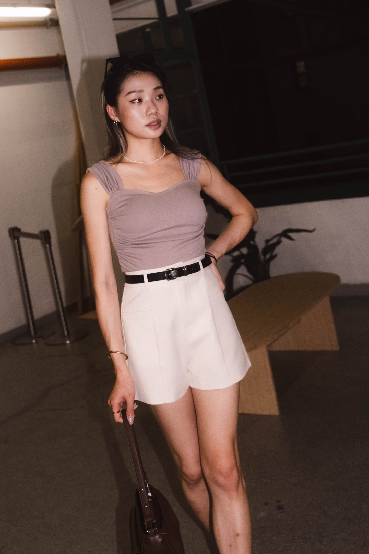 [ 麻質小西褲 - 巨顯瘦版型 ! ] 
The Wow Linen Shorts (with belt) - 3 colours