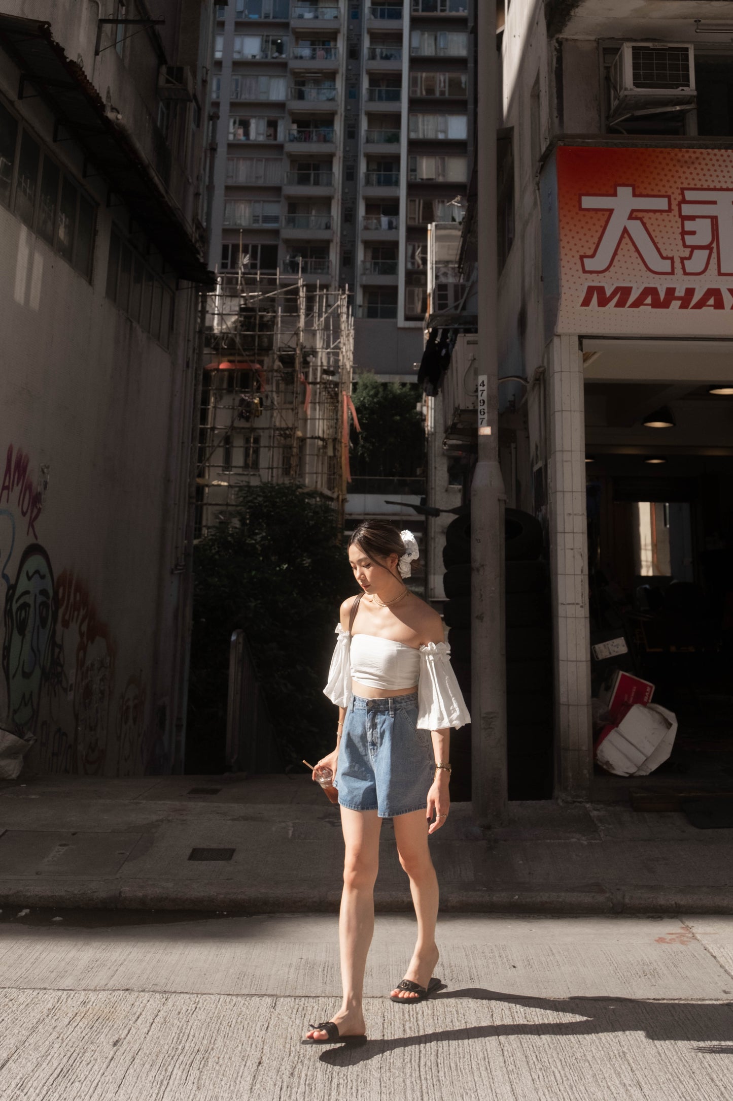 [ 新品優惠 🆕 超顯瘦! A字短褲 ] Jessy Denim Shorts