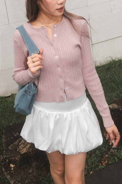 [ 潮流易襯 item 泡泡短裙 ! ] The Flying Bubble Skirt - White
