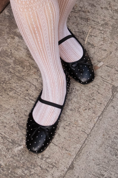[ 新品優惠 🆕 甜美又型格! 芭蕾風平底鞋 ] Studs Ballerina Flats - 3 colours