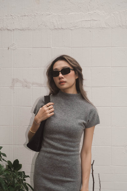 [ 簡約必備款! 氣質羊毛連身裙 ] Creme Wool Dress - 4 colours