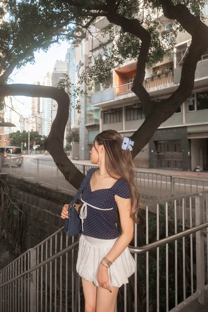 [ 新品優惠 🆕 甜美小波點 自帶溫柔感 ] Daisy Polka Dot Top - 2 colours