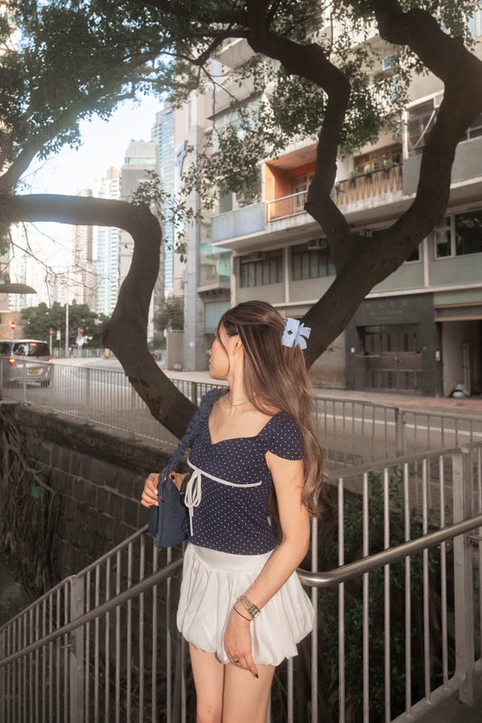 [ 新品優惠 🆕 甜美小波點 自帶溫柔感 ] Daisy Polka Dot Top - 2 colours