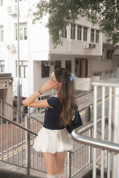 [ 新品優惠 🆕 甜美小波點 自帶溫柔感 ] Daisy Polka Dot Top - 2 colours