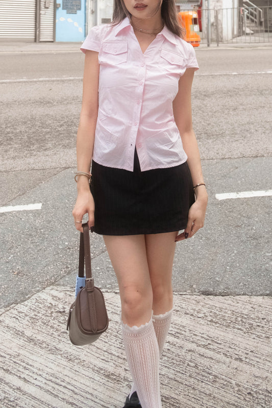 [ 新品優惠 🆕 難以抗拒的 baby pink! ] Pinkie Shirt