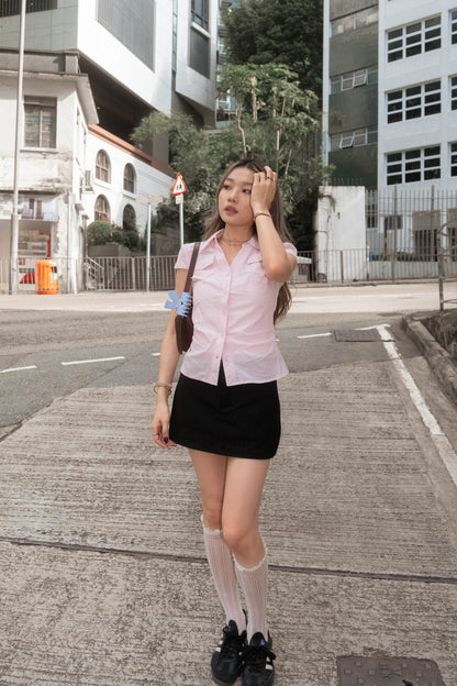 [ 新品優惠 🆕 難以抗拒的 baby pink! ] Pinkie Shirt
