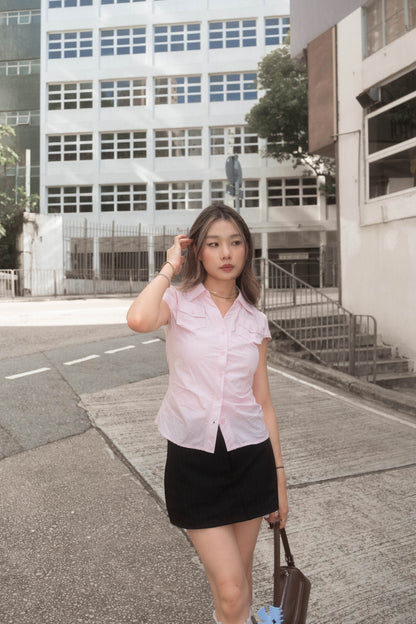 [ 新品優惠 🆕 難以抗拒的 baby pink! ] Pinkie Shirt