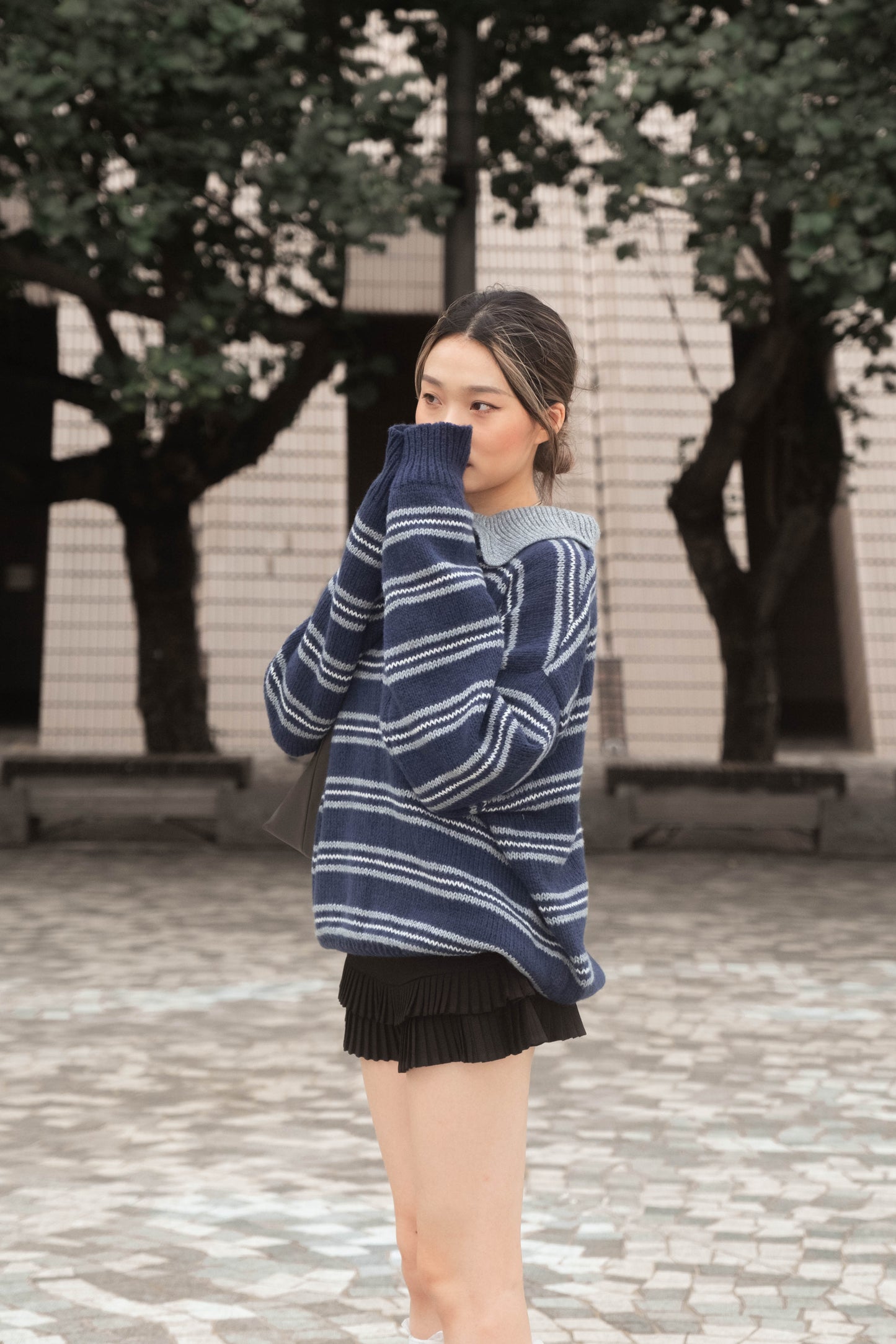 [ 🆕 歐美復古 miu miu 風 🍂 ] Vintage Style Soft Knit Sweater - 2 colours