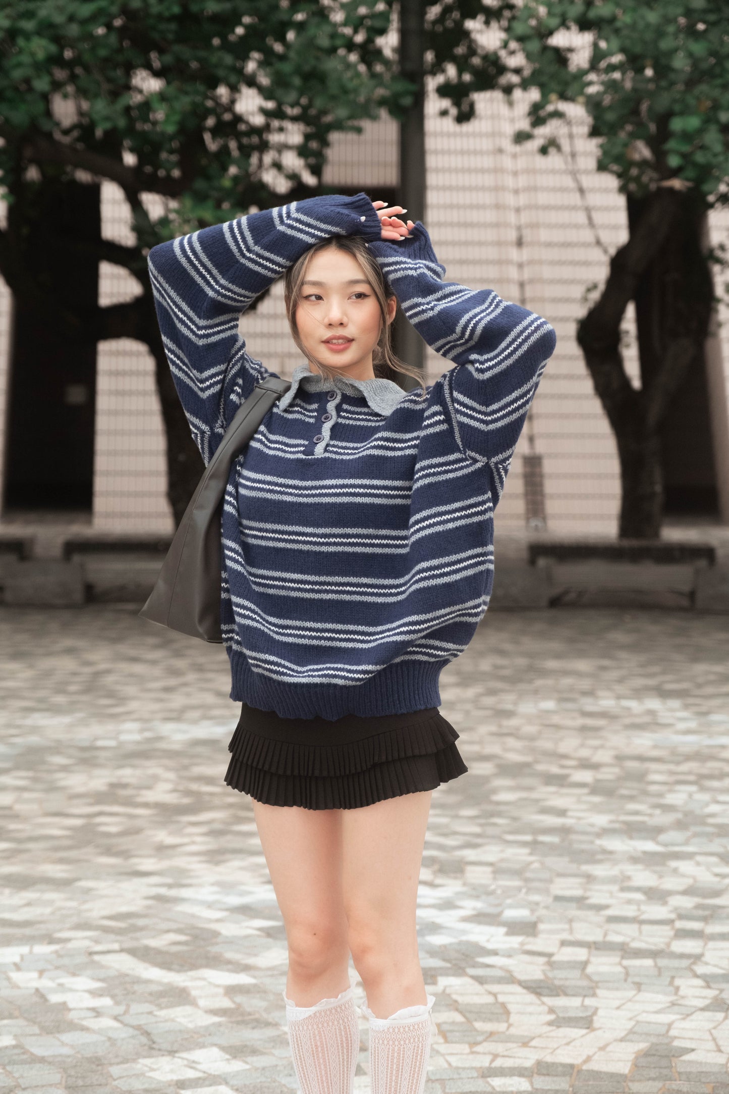 [ 🆕 歐美復古 miu miu 風 🍂 ] Vintage Style Soft Knit Sweater - 2 colours