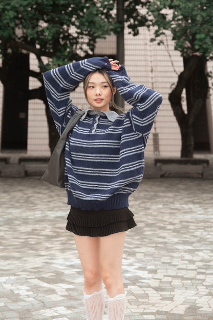 [ 🆕 歐美復古 miu miu 風 🍂 ] Vintage Style Soft Knit Sweater - 2 colours