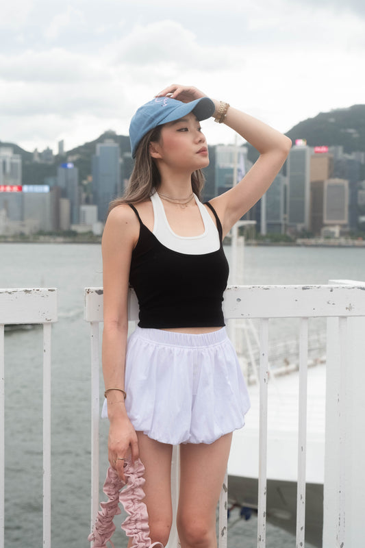 [ 🆕 上身大驚喜 ❤️‍🔥 最顯瘦的泡泡短褲! ] Bubble Lounge Shorts - 2 colours