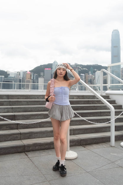 [ 🆕 上身大驚喜 ❤️‍🔥 最顯瘦的泡泡短褲! ] Bubble Lounge Shorts - 2 colours