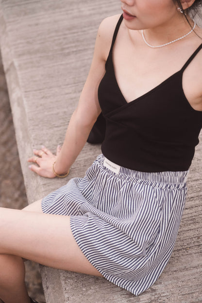[ 棉質小清新背心~ ] Simplicity Aesthetic Padded Top - 2 colours