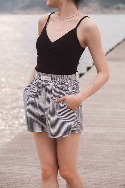 [ 棉質小清新背心~ ] Simplicity Aesthetic Padded Top - 2 colours