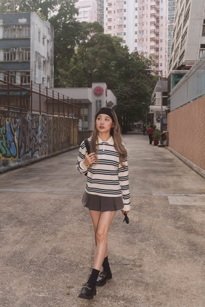 [ 歐美 casual sporty chic 🤎🎱 必入手！] ] Hailey's Polo Shirt - 2 colours
