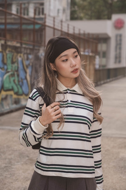 [ 歐美 casual sporty chic 🤎🎱 必入手！] ] Hailey's Polo Shirt - 2 colours