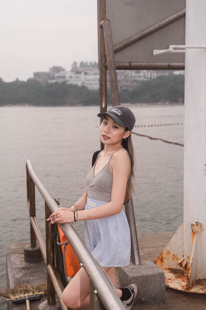[ 棉質小清新背心~ ] Simplicity Aesthetic Padded Top - 2 colours