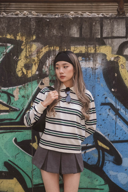 [ 歐美 casual sporty chic 🤎🎱 必入手！] ] Hailey's Polo Shirt - 2 colours