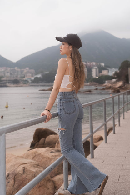 [ 清爽大露背~ 短款 Bra Top ] 
Get Ahead Backless Bra Top - 7 colours