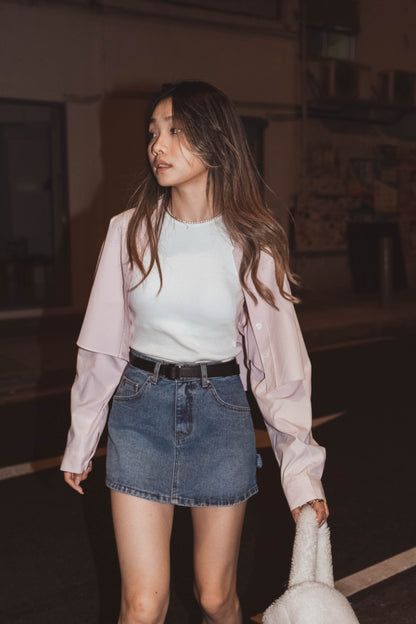 [ 大推! 輕工裝牛仔裙 ] Cool Only Denim Cargo Skirt - 2 colours