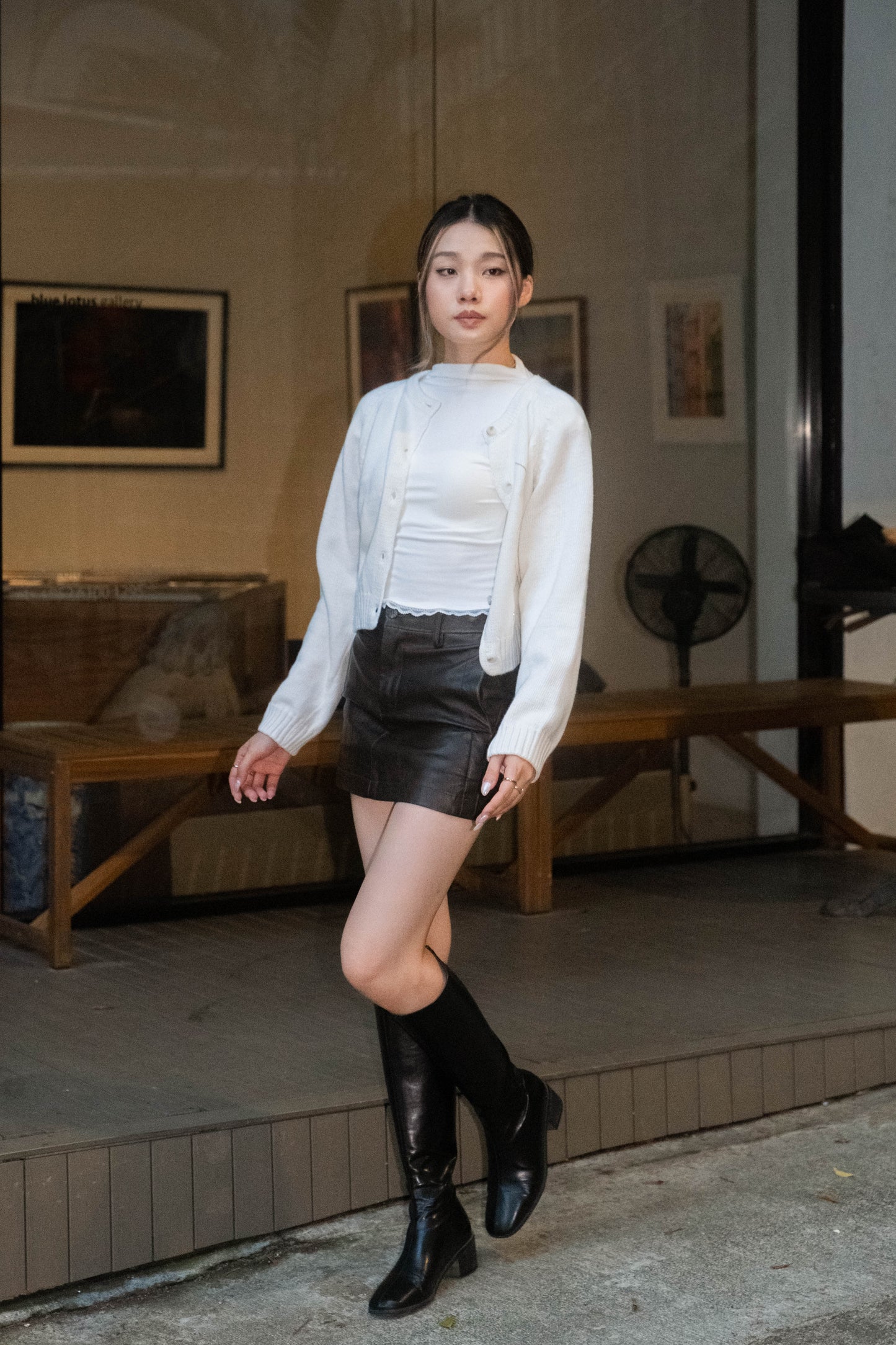 [ 🆕 私心自留~ 不撞款! 💘 高級感閃閃菱形格冷衫 ] Como Classy Cardigan - 3 colours