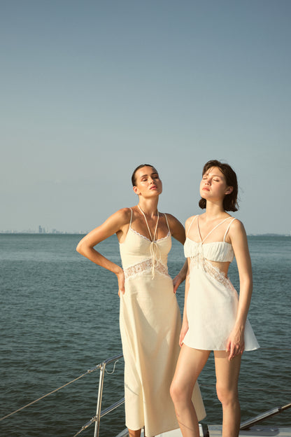 Mistral Maxi Dress - Beige