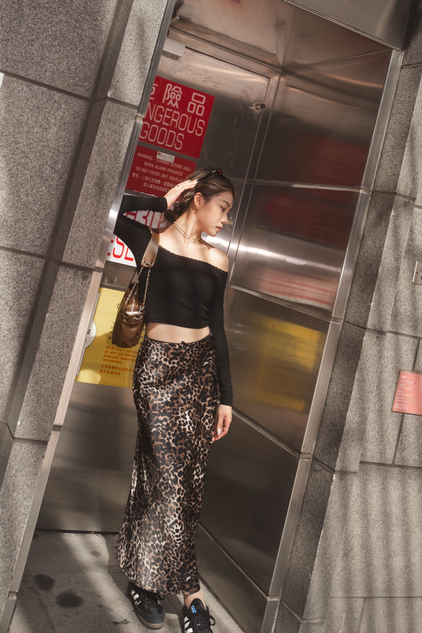 [ 豹紋歸位！] Milano Leopard Maxi Skirt