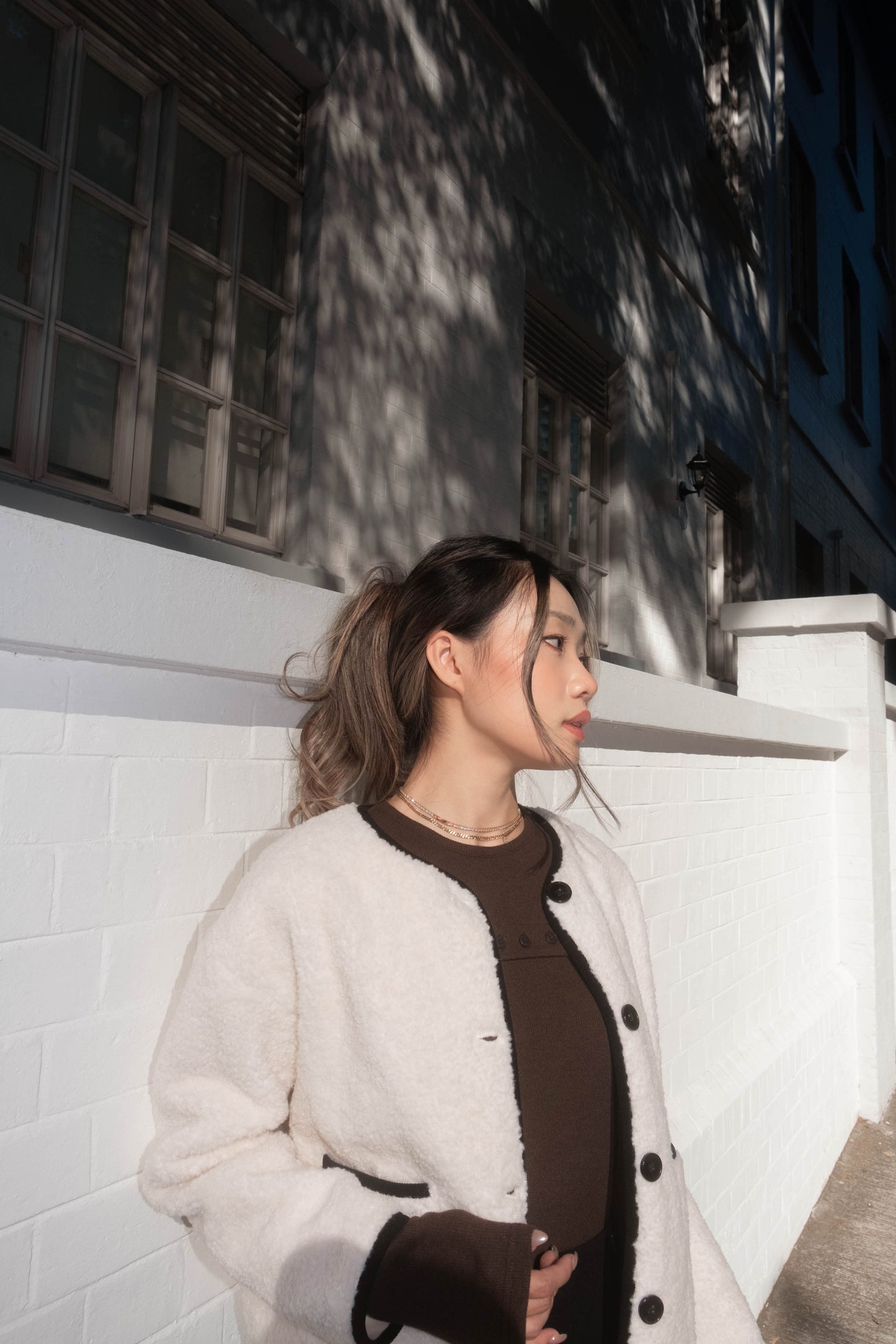 [ 🆕 超厚實! 超氣質! 短毛毛保暖外套 ] Bear Bear Fluffy Jacket - 2 colours